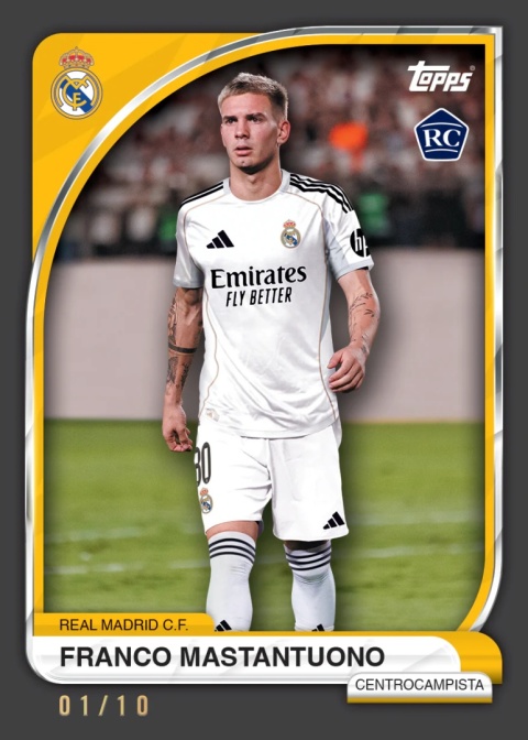 Puszka Real Madryt 2025/26 Topps Karty Piłkarskie
