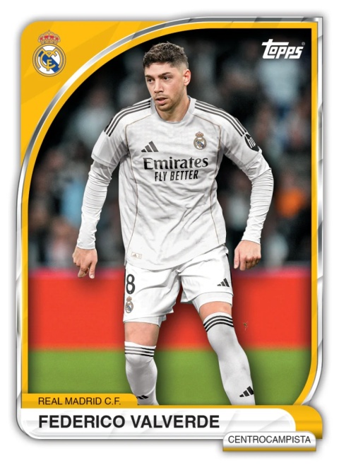 Puszka Real Madryt 2025/26 Topps Karty Piłkarskie