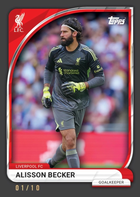 Puszka Liverpool 2025/26 Topps Karty Piłkarskie