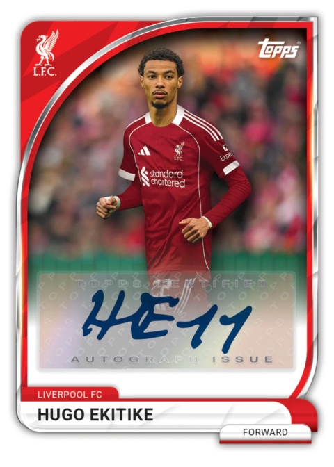 Puszka Liverpool 2025/26 Topps Karty Piłkarskie
