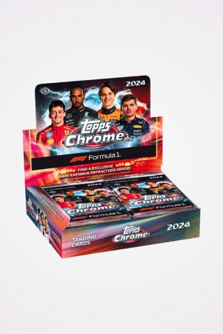 Qualifying Lap BOX Karty Formuła 1 Chrome 2024 Topps