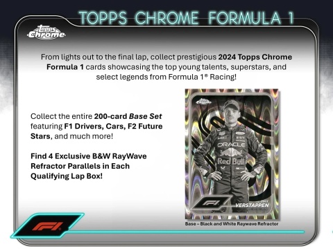 Qualifying Lap BOX Karty Formuła 1 Chrome 2024 Topps Qualifying Lap BOX Karty Formuła 1 Chrome 2024 Topps