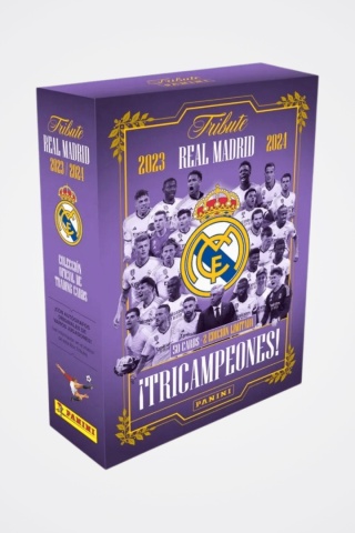 Real Madrid Tributo BOX 2024 Panini Karty Piłkarskie