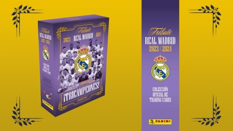 Real Madrid Tributo BOX 2024 Panini Karty Piłkarskie Real Madrid Tributo BOX 2024 Panini Karty Piłkarskie