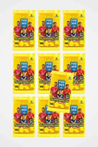 Saszetki 10 szt. FIFA 365 2026 Panini Karty Piłkarskie
