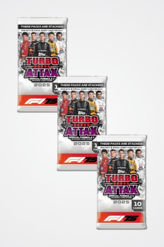 Saszetki 3 szt. Karty F1 Turbo Attax 2025 Topps