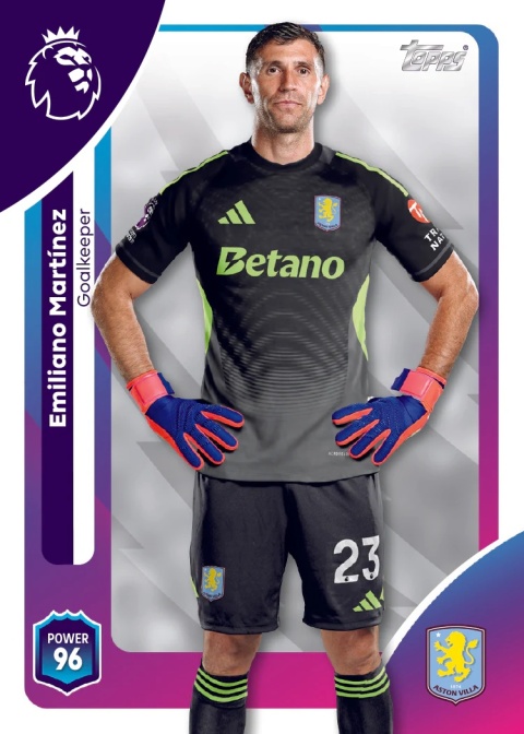 Saszetki 4 szt. Premier League 2026 Topps Karty Piłkarskie