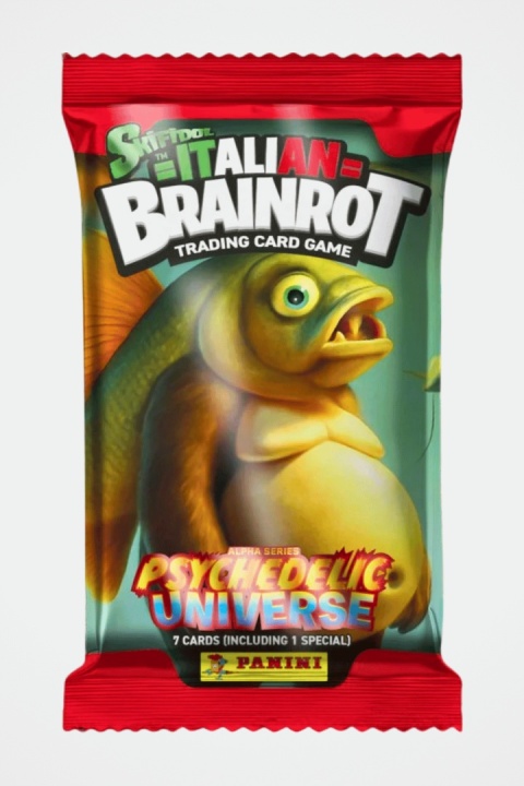 Saszetki 6 szt. Karty BRAINROT Panini
