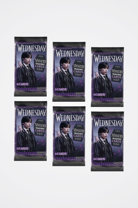 Saszetki 6 szt. Karty Wednesday Panini