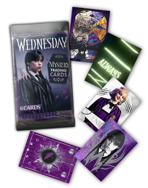 Saszetki 6 szt. Karty Wednesday Panini