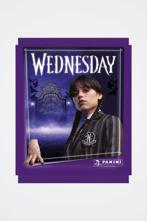 Saszetki 6 szt. Naklejki Wednesday Seria 2 Panini