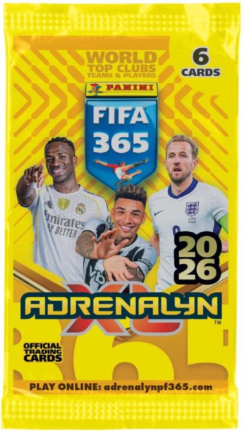 Saszetki BOX 50 szt. FIFA 365 2026 Panini Karty Piłkarskie