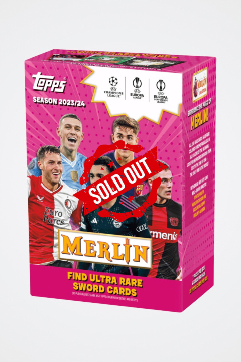 Topps Merlin 2024 Value BOX UCC Karty Piłkarskie Topps Merlin 2024 Value BOX UCC Karty Piłkarskie