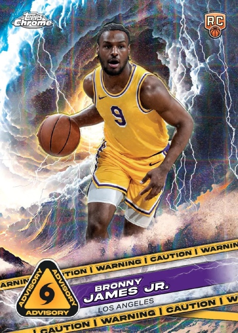 Value BOX Karty Basketball Topps Chrome 2025