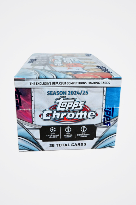 Value Box Topps CHROME 2025 UCC Karty Piłkarskie Value Box Topps CHROME 2025 UCC Karty Piłkarskie