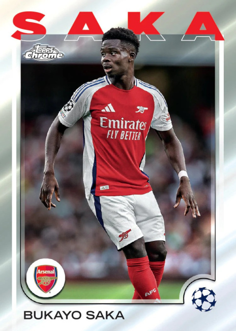 Value Box Topps CHROME 2025 UCC Karty Piłkarskie Value Box Topps CHROME 2025 UCC Karty Piłkarskie