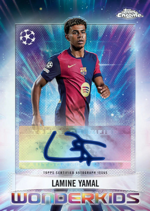 Value Box Topps CHROME 2025 UCC Karty Piłkarskie Value Box Topps CHROME 2025 UCC Karty Piłkarskie