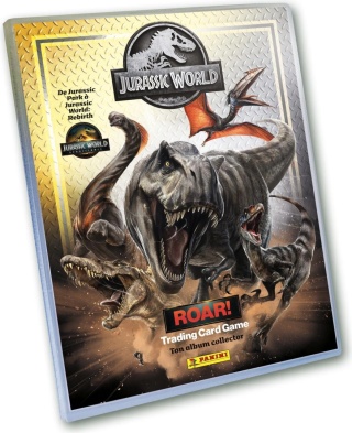 Album na Karty Jurassic World ROAR Zestaw Startowy