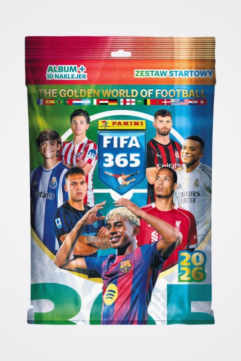 Album na Naklejki FIFA 365 2026 Panini Zestaw Startowy