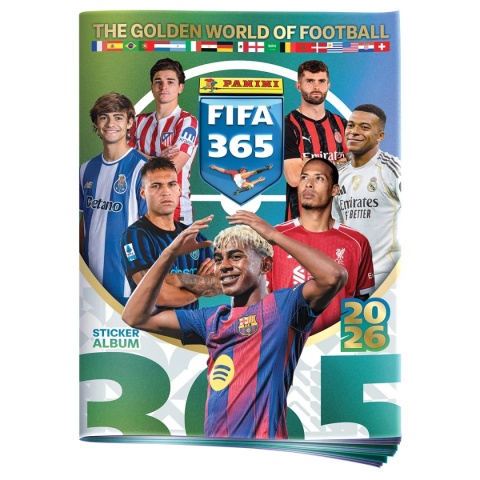 Album na Naklejki FIFA 365 2026 Panini Zestaw Startowy