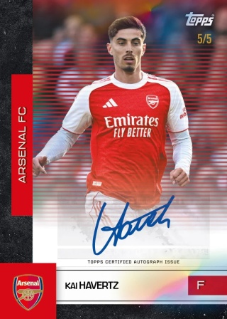 Arsenal Team Set 2025/26 Topps