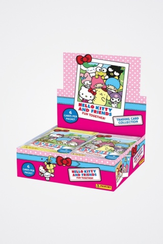 BOX Saszetki 24 szt. Karty Hello Kitty and Friends Panini