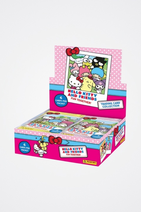 BOX Saszetki 24 szt. Karty Hello Kitty and Friends Panini
