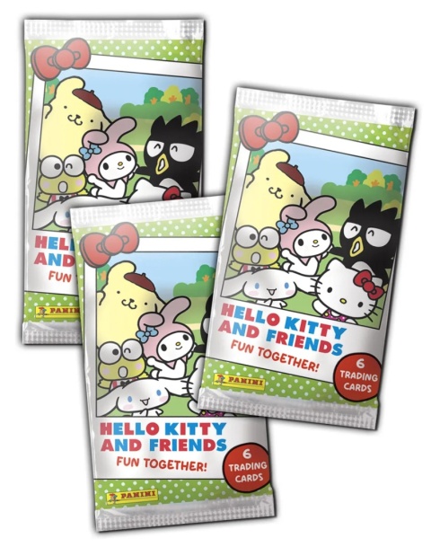 BOX Saszetki 24 szt. Karty Hello Kitty and Friends Panini