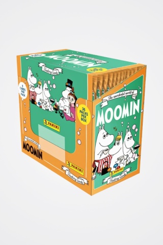 BOX Saszetki 36 szt. Karty Muminki Panini