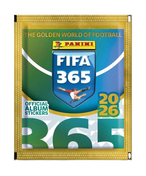 BOX Saszetki 36 szt. Naklejki FIFA 365 2026 Panini