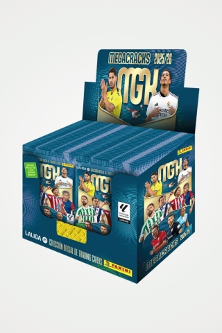 BOX Saszetki 50 szt. La Liga Megacracks 2025/26 Panini