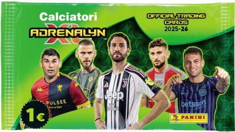 BOX Saszetki 24 szt. Serie A 2025/26 Panini Karty Piłkarskie