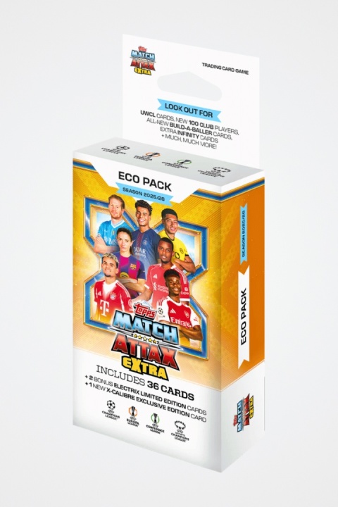 Blister Eco Pack Match Attax Extra 2025/26 Karty Piłkarskie