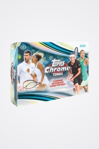 Breakers Delight BOX Tennis Topps Chrome 2025 Karty Tenisowe