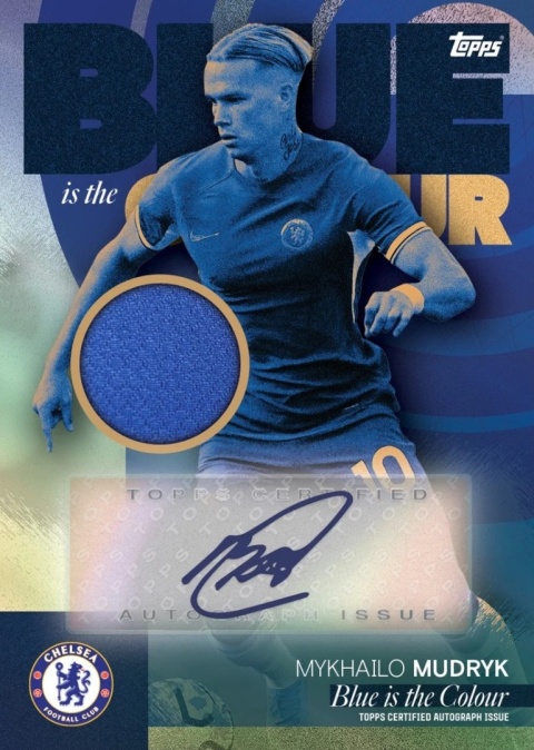 Chelsea Team Set 2023/24 Topps Karty Piłkarskie