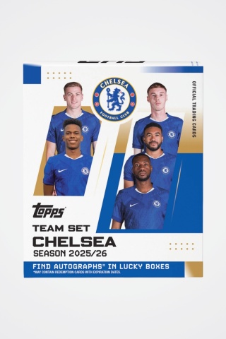 Chelsea Team Set 2025/26 Topps Karty Piłkarskie