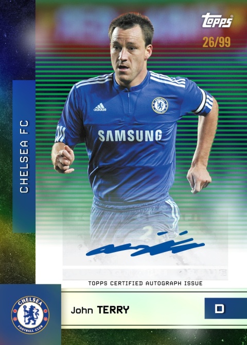Chelsea Team Set 2025/26 Topps Karty Piłkarskie