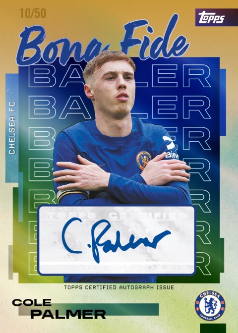 Chelsea Team Set 2025/26 Topps Karty Piłkarskie