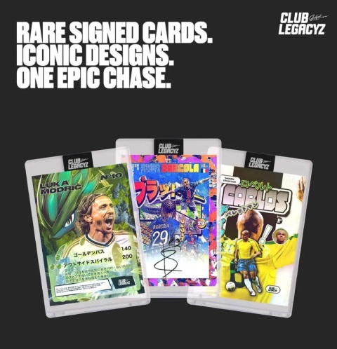Club Legacyz Icons Football 2nd Edition Hobby BOX