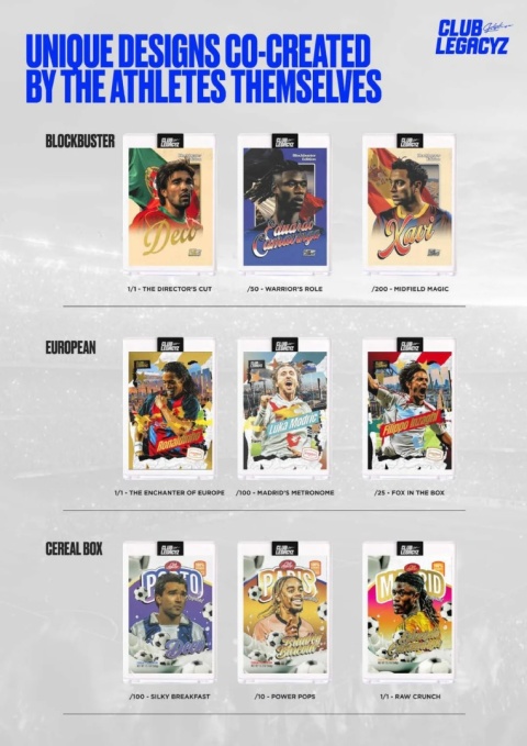 Club Legacyz Icons Football 2nd Edition Hobby BOX