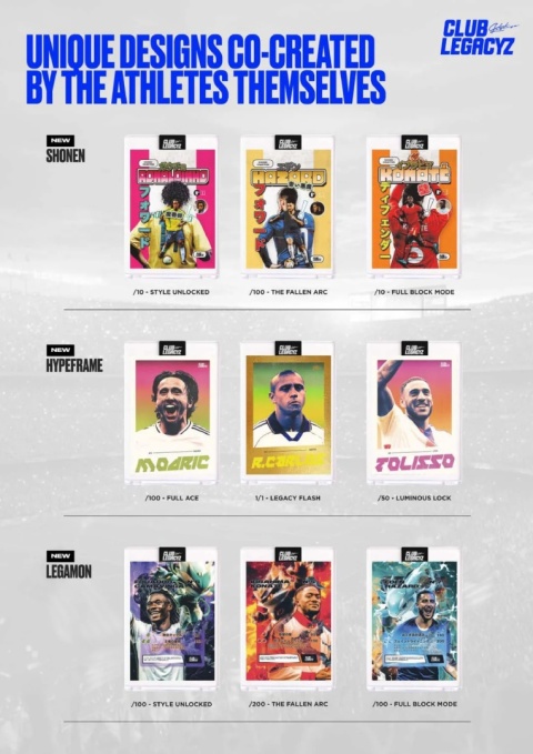 Club Legacyz Icons Football 2nd Edition Hobby BOX