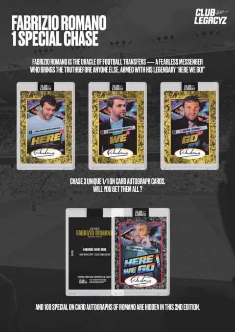 Club Legacyz Icons Football 2nd Edition Hobby BOX
