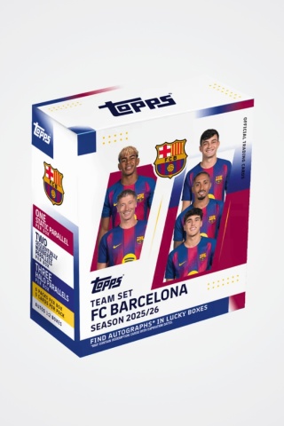 FC Barcelona Team Set 2025/26 Topps Karty Piłkarskie