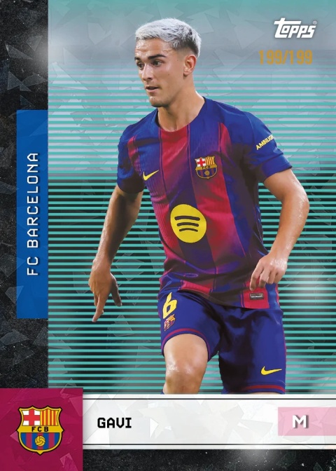 FC Barcelona Team Set 2025/26 Topps Karty Piłkarskie