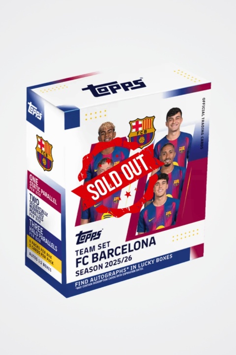 FC Barcelona Team Set 2025/26 Topps Karty Piłkarskie