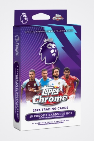 Hanger BOX Premier League 2026 Topps Chrome