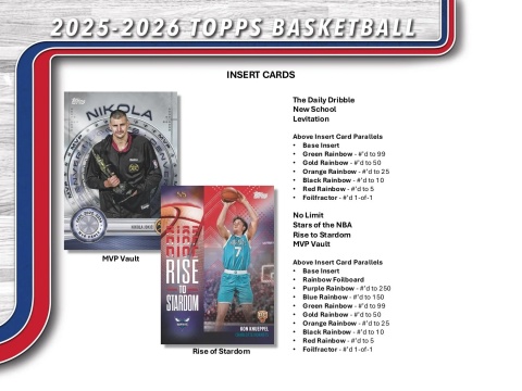 Hobby BOX Karty NBA 2025/26 Topps Flagship
