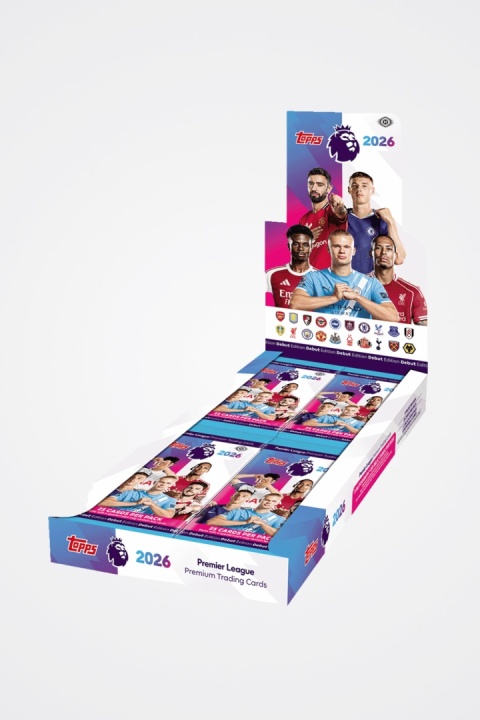 Hobby Box Premier League 2026 Topps Karty Piłkarskie