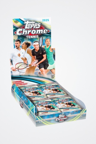 Hobby Box Tennis Topps Chrome 2025 Karty Tenisowe