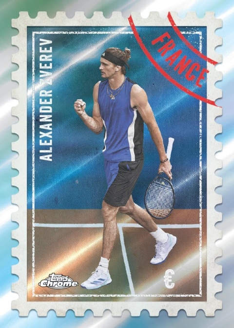 Hobby Box Tennis Topps Chrome 2025 Karty Tenisowe